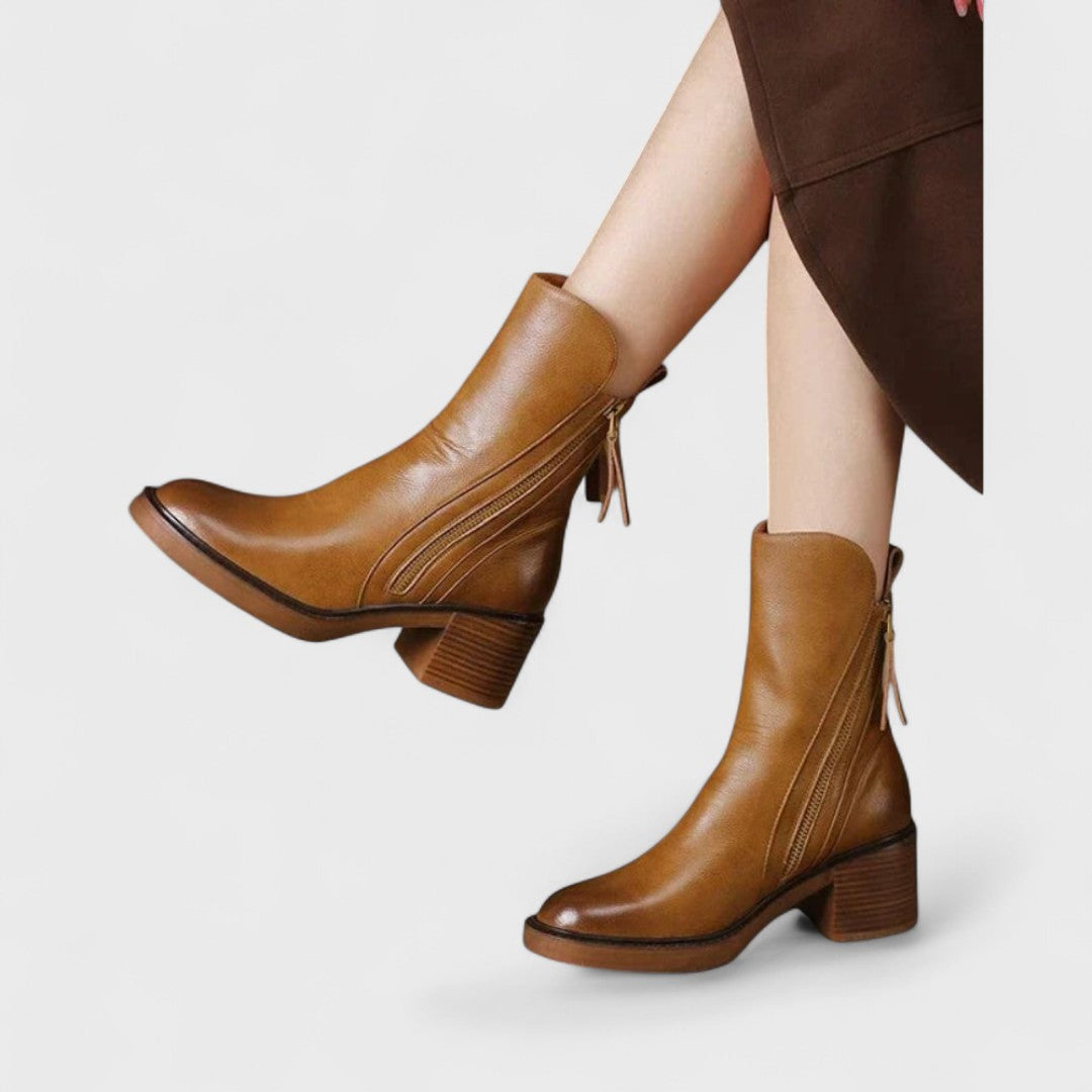 Joséphine | Bottines en cuir