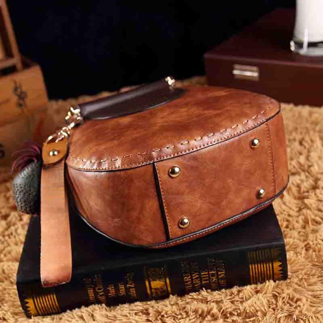 Laurette | Sac bandoulière en cuir élégant