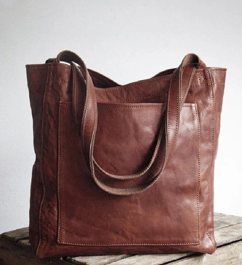 Blandine | Sac Cabas Classique en Cuir