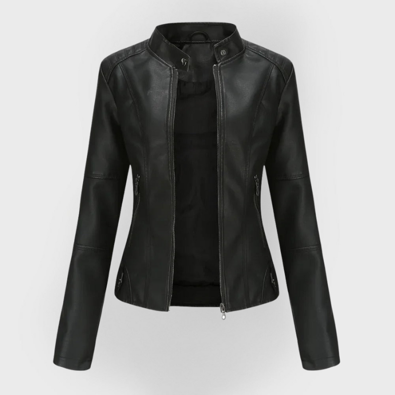 Mathilde | Veste en cuir élégante et tendance