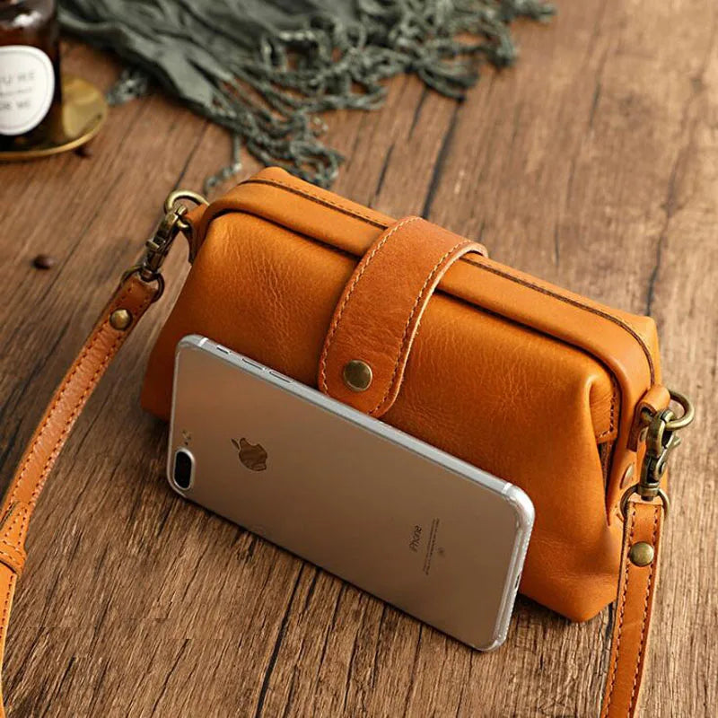 Floriane | Petit sac bandoulière en cuir