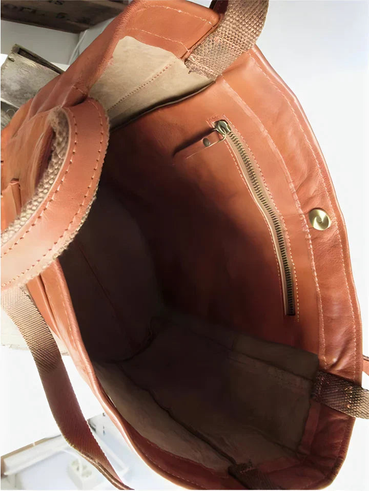 Blandine | Sac Cabas Classique en Cuir