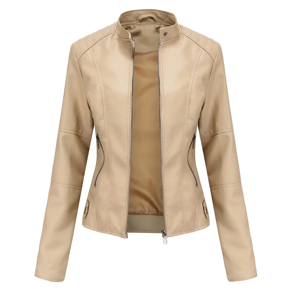 Mathilde | Veste en cuir élégante et tendance