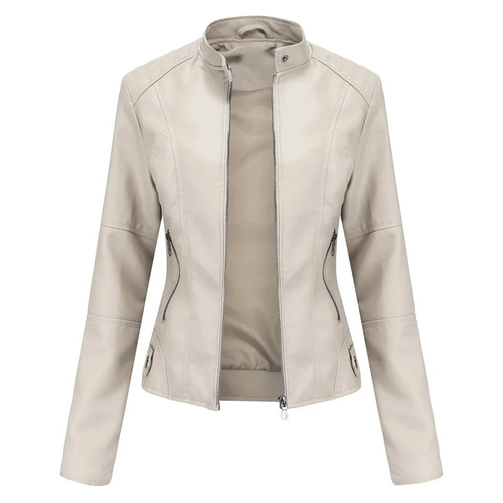 Mathilde | Veste en cuir élégante et tendance