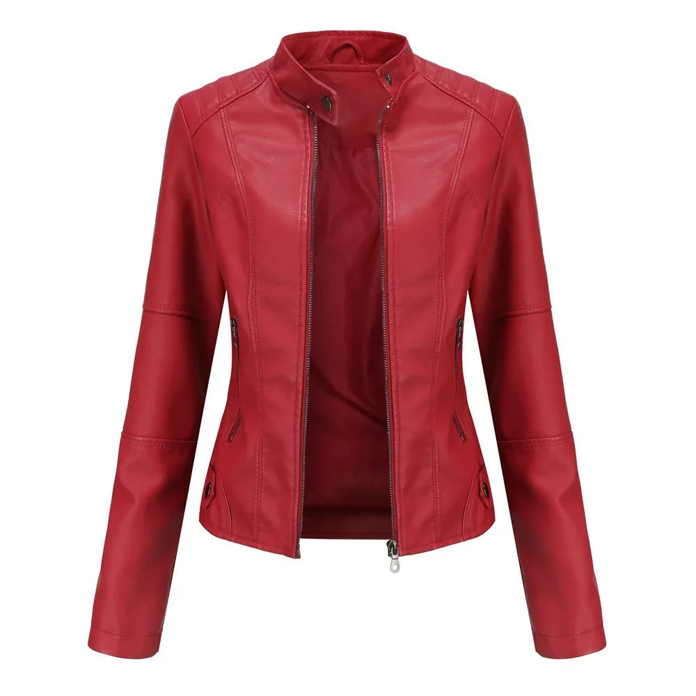 Mathilde | Veste en cuir élégante et tendance