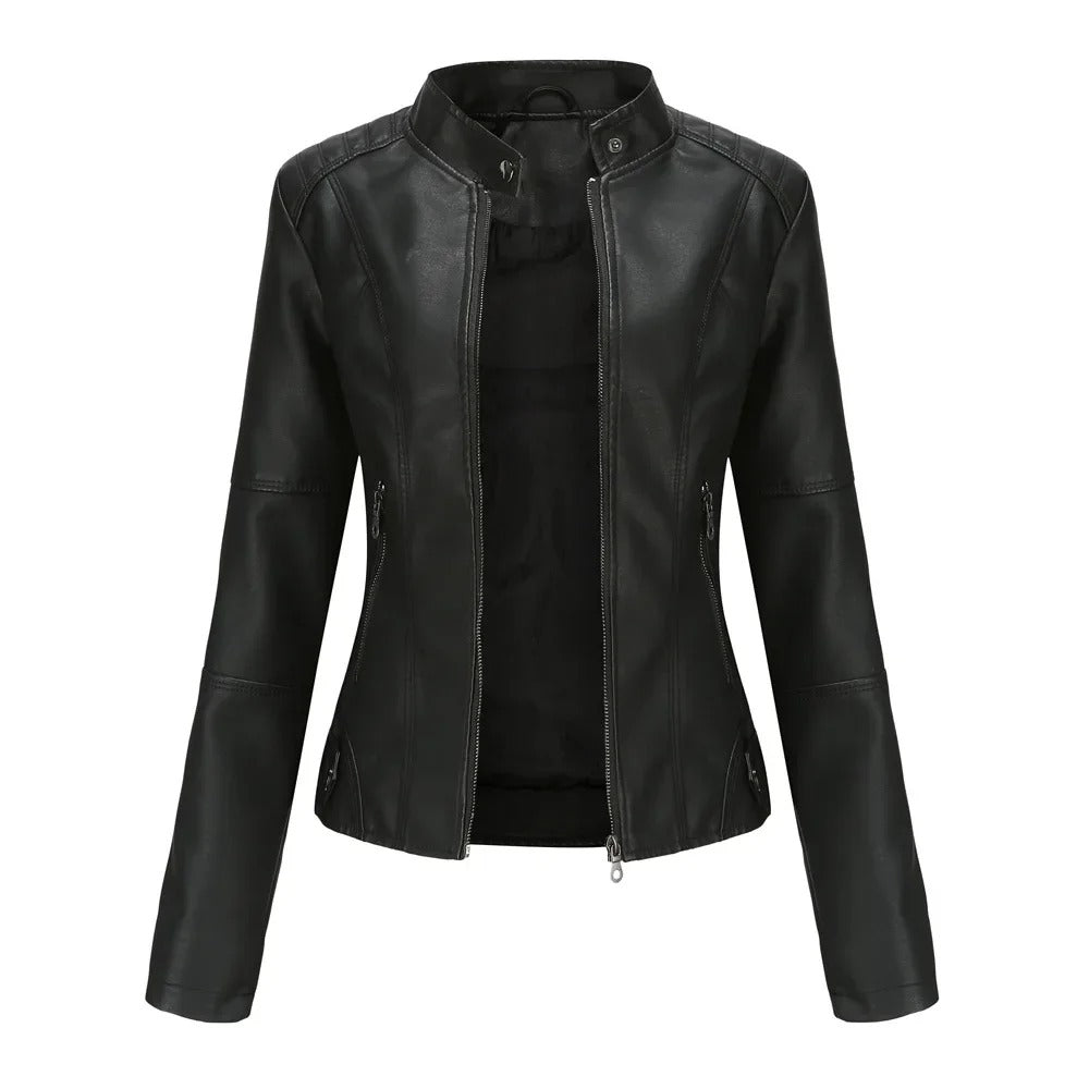 Mathilde | Veste en cuir élégante et tendance