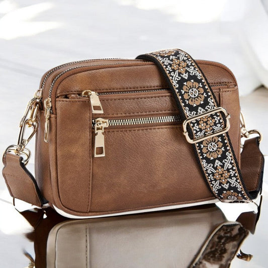 Calypso | Sac à bandoulière en cuir raffiné