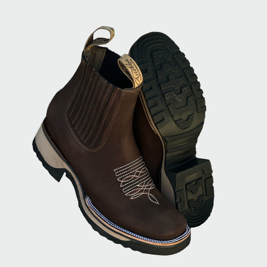 Apolline | Bottes de cowboy en cuir