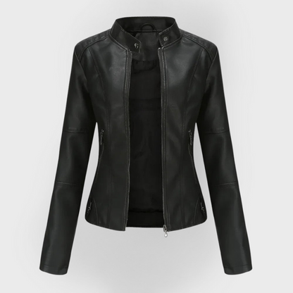 Mathilde | Veste en cuir élégante et tendance