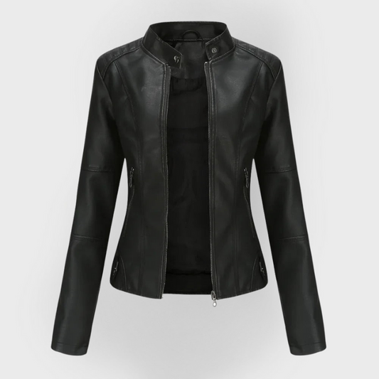 Mathilde | Veste en cuir élégante et tendance