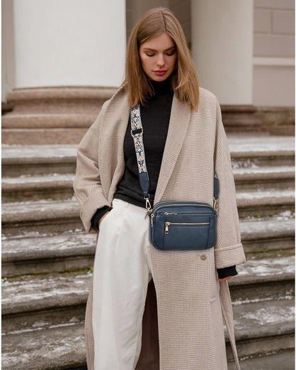 Calypso | Sac à bandoulière en cuir raffiné