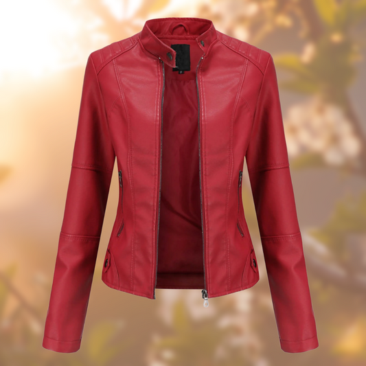 Adèle | Veste en cuir style moderne