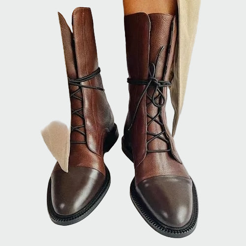 Faustine | Bottes orthopédiques en cuir