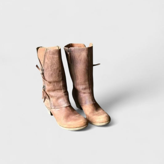 Emmanuelle | Bottes vintage mi-mollet