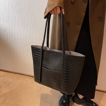 Isaline | Sac à bandoulière en cuir crocodile