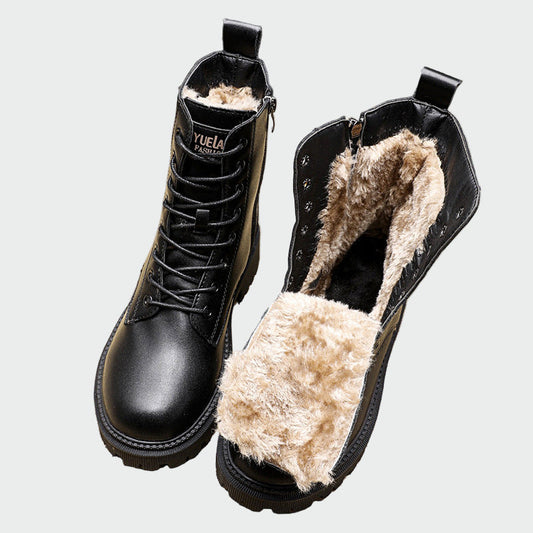 Sibylle | Bottines en cuir d’hiver
