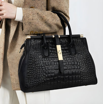 Adélaïde | Sac à Main Effet Croco