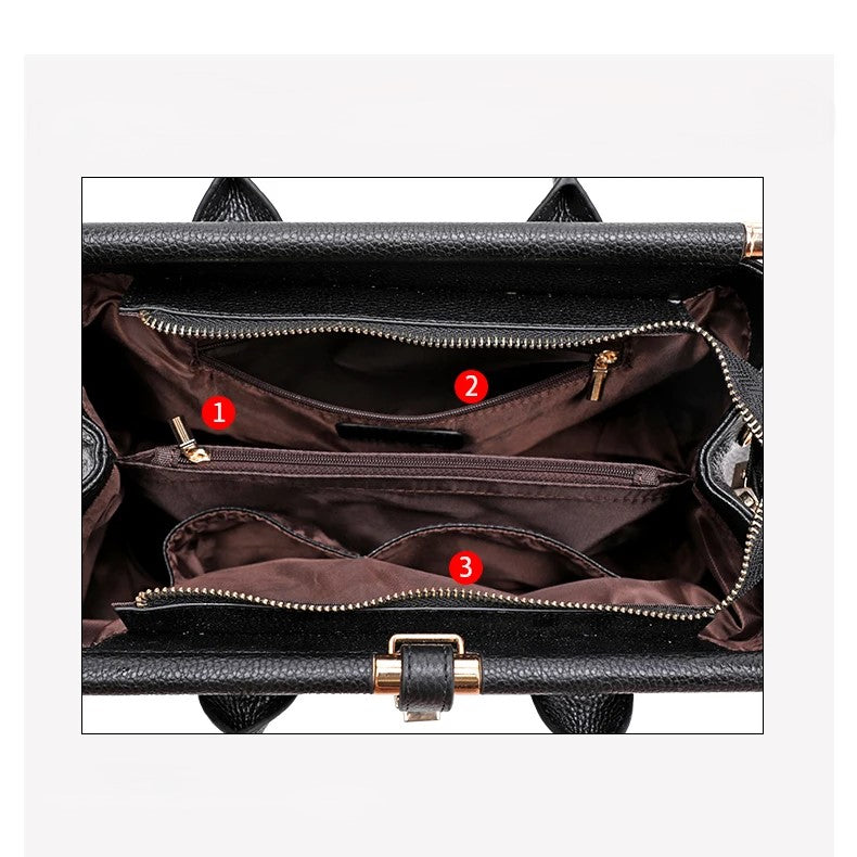 Adélaïde | Sac à Main Effet Croco