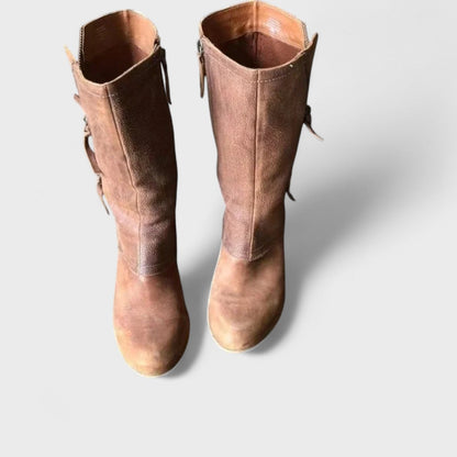 Emmanuelle | Bottes vintage mi-mollet