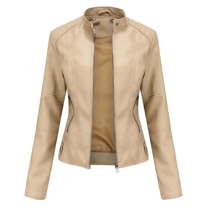 Mathilde | Veste en cuir élégante et tendance