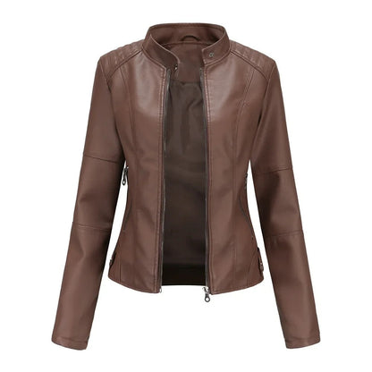 Mathilde | Veste en cuir élégante et tendance